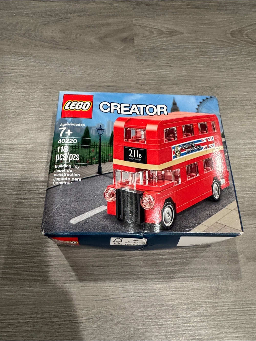 LEGO 40220 Creator Red Double-Decker Bus